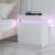 Narrow White Bedside Table