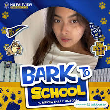 𝗔𝗸𝗮𝗹𝗮 𝗺𝗼 𝗽𝗮-𝗰𝗵𝗶𝗹𝗹 𝗰𝗵𝗶𝗹𝗹 𝗹𝗮𝗻𝗴… '𝗬𝘂𝗻 𝗽𝗮𝗹𝗮,  𝗲𝗻𝗿𝗼𝗹𝗹𝗲𝗱 𝗻𝗮 𝗮𝗸𝗼 𝘀𝗮 𝗡𝗨 𝗕𝗔𝗥𝗞𝗮𝗱𝗮!” 😎📘 Patrizha  Petras is officially BARK-ing back to school for A.Y. 2025–2026 with NU  Fairview SHS! 🐾💙 This year,