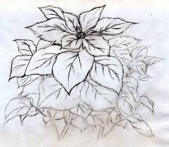 I love to place flowers all over my home during the holidays. Quick Poinsettia Flower Sketch Flower Sketches Colorful Drawings Watercolor Flowers Tutorial