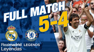 Sofascore also provides the best way to follow the live score of this game with various sports features. Full Match Real Madrid Leyendas 5 4 Chelsea Legends Youtube