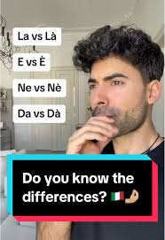 Scopri le differenze tra l'italiano e altre lingue