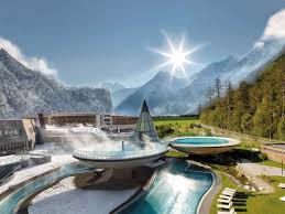 Hotel Aqua Dome Tirol Therme 4 Hrs Star Hotel In Langenfeld Tyrol In 2020 Thermal Spa Cool Pools Best Spa
