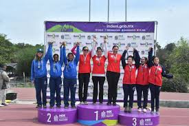 Mexican Recurve Women Start Outdoor Season With Podium Sweep Olympic Champion Podium Mexican Grand Prix