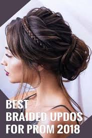 She needs to find the best pair of earrings to match her stunning prom dress up with and then she has to find a trendy, romantic and elegant undo for her big night! Prom Updos With Braid Braided Prom Hairstyles Ladylife