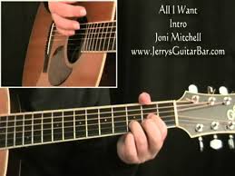 Annette bening sings all i want (joni mitchell). How To Play Joni Mitchell All I Want Intro Only Youtube