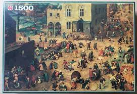 What sound does a dog make? 1500 Jumbo Children S Games Pieter Bruegel The Elder Rare Puzzles