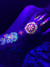 Maybe you would like to learn more about one of these? Uv Glow In The Dark Party Tattoos Lotus Flower Mandala Etsy