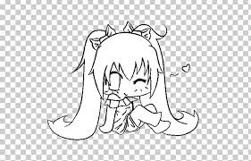 Miku hatsune coloring page by . Coloring Book Hatsune Miku Drawing Vocaloid Png Clipart Arm Black Chibi Face Fictional Character Free Png