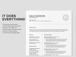 Available in psd file format, it organized and labelled so every beginner can edit it like a pro. Clean Resume Cv Hudson Resume Design Creative Resume Design Inspiration Clean Resume