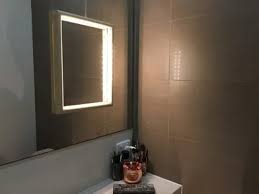 Large vanity mirror with light hollywood makeup mirror wall mounted lighted new. How To Add Light To Poorly Lit Bathroom Vanity Mirror Ikea Hackers