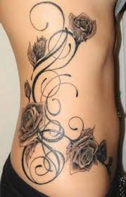 Wrap Around Back And Spine Tattoo Vine And Roses Tribal Tattoos For Women Rose Vine Tattoos Tattoos