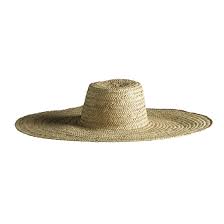 Elegant Lamp With Glass Base And Brass Top Straw Hat Hats Straw