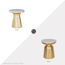 Shop our best selection of pedestal end tables & side tables to reflect your style and inspire your home. Daily Find West Elm Marble Topped Pedestal Side Table Copycatchic