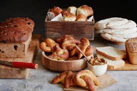 Baking bread is easier than you think with these easy recipes for beginners. Yeast Breads Loafs Pita And Cinnamon Buns Food Network Easy Baking Tips And Recipes Cookies Breads Pastries Food Network Food Network