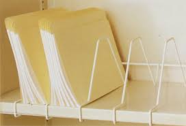 Many businesses use hanging file folders with tabs or sturdy preprinted file drawer dividers to separate the folders under each alphabetical heading. Filing Accessories Brownbuilt