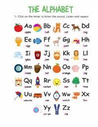 Play the abc song and have the students touch the letters as they are sung. The Alphabet Worksheets And Online Exercises