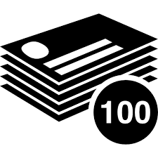 500 coins = 200 absolutely free business cards. 100 Business Cards Stack Free Business Icons