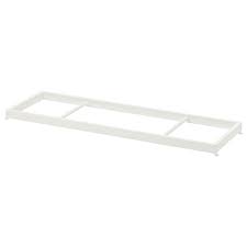 Whether you need hanging space, multiple shelves or internal drawers, the pax system can cater to your needs. Komplement Clothes Rail White 100x35 Cm Ikea
