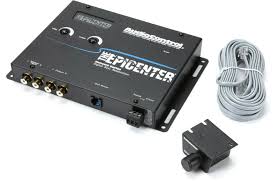 Concert series digital bass maximizer and restoration processor with pfm subsonic filter (white). Audiocontrol Epicenter Digital Bass Restoration Processor Black Concert Series Ebay