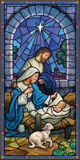 Church Banner Stained Glass Nativity Christmas Scenes Christmas Art Christmas Nativity