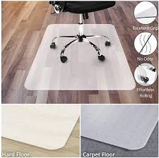 Amazonsmile Office Chair Mat For Hardwood Floor Opaque Office Floor Mat Bpa Phthalate And Odor Fre In 2020 Office Chair Mat Small Office Chair Office Floor Mats