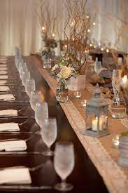 Wedding Burlap And Natural Color Lace Reception Table Runner Etsy Burlap Wedding Wedding Table Rustic Wedding
