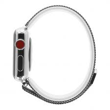 Mein kurzes unboxing zum apple milanaise armband in space black. Apple Watch Series 3 Edelstahlgehause Silber 38mm Mit Milanaise Armband Silber Gps Cellular Edelstahl Silber Gut Asgoodasnew