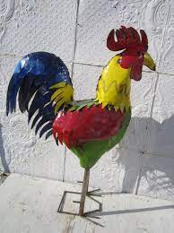 Shop from a wide variety to match every style and budget. 24 Colorful Metal Rooster Yard Art