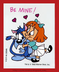 Pin By Doreen Mulman On Valentines Valentines Cards Vintage Valentine Cards Elmira Tiny Toons