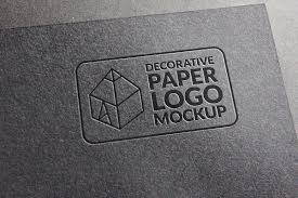 Download 4 Logo Mock Ups Bundle Paper Logo Design Mockup Free Psd Mockup Template