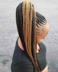 70 Best Black Braided Hairstyles That Turn Heads Braids For Black Hair Braided Ponytail Black Hair Hair Styles
