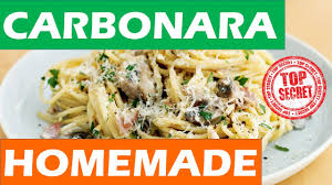 Dan masih banyak resepi carbonara lainnya, jika kalian tu reques resepinya , silakan di tulis di comment. Resepi Spaghetti Carbonara Homemade Youtube