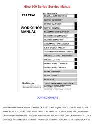 Sep 28, 2018 · hino dx activation user's manual.pdf: Hino 500 Series Service Manual By Antwanworden Issuu