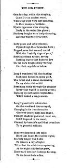 The Old Forest Poem Short Nature Quotes Nature Quotes Nature Quotes Trees