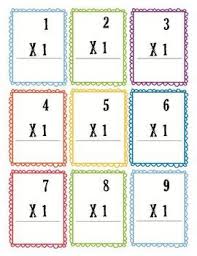 For many people, memorizing the multiplication facts equals rote practice. Free Printable Multiplication Flash Cards Multiplication Flashcards Math Flash Cards Multiplication Math Flash Cards