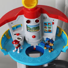 Using the rotating periscope at the top of the tower, they can do a visual sweep of. Paw Patrol My Size Lookout Tower Review Big Entertainment Value