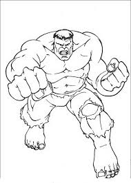 Hulk coloring pages for kids. Hulk Coloring Pages 13
