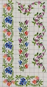 Go cross stitch crazy with our huge selection of free cross stitch patterns! Free Cross Stitch Floral Border Patterns Google Search Puntos De Bordado Toallas Punto De Cruz Cenefas Punto De Cruz
