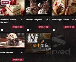 Below are 47 working coupons for longhorn free dessert coupon from reliable websites that we have updated for users. Longhorn Steakhouse Menu In Amherst New Hampshire Usa