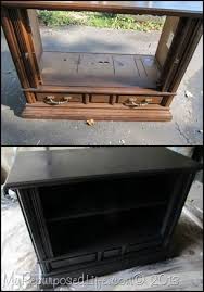 But, still it offers decent storage space. Repurposed Tv Console My Repurposed Life Rescue Re Imagine Repeat