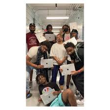 We did it. Laptops are officially in the hands of the students at the  Brooklyn Democracy Academy. Thanks to everyone who contributed to Love is  Why, we were able to raise 27k