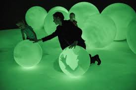 He founded studio roosegaarde in 2007, where he works with his team of designers . Daan Roosegaarde Presence Exhibition Encourages Interaction