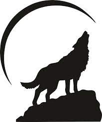 Wolf Howling At The Moon Silhouette Wolf Clip Art Moon Svg Etsy In 2021 Wolf Silhouette Moon Silhouette Wolf Stencil