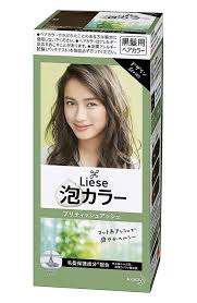 Progressive hair dyes may contain lead acetate but i did not find any thus far in the brands i checked. Kao Liese Prettia Bubble Hair Color British Ash Fruugo Au