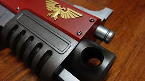 Warhammer Mark Vb Godwyn Pattern Bolter Prop for Cosplay | Cybermike,  Balding Eagle