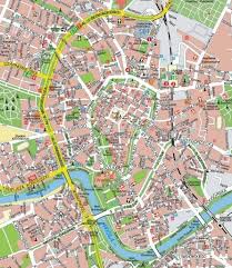 Volver a la lista de países. Mapa Turistico De Cracovia Polonia Viagens Cracovia Mapa