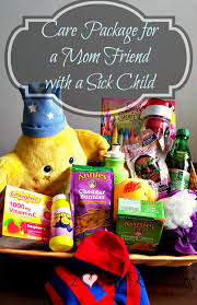 All items are packed into the shipping box. Care Package Idea For A Mom Friend With Sick Kids