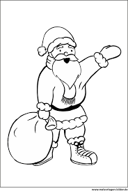 Weihnachtsmann Ausmalbilder Zum Ausdrucken