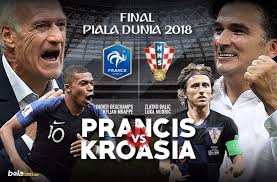 Undian pusingan akhir piala dunia rusia sedang berlangsung dengan gilang gemilang di kremlin, moscow. Susunan Pemain Prancis Vs Kroasia Di Final Piala Dunia 2018 Bolatimes Com