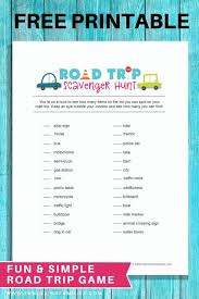 Check spelling or type a new query. Road Trip Scavenger Hunt Free Printable Lists For Kids Fun Loving Families